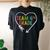 Heart 4Th Grade Team Teacher Student Back To School Women's Oversized Comfort T-shirt Back Print Black