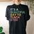 Its A Beautiful Day To Teach Stem Teacher Science Technology Women's Oversized Comfort T-shirt Back Print Black