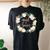 Maid Of Honor Lovely Pretty Floral Wreath Wedding Women's Oversized Comfort T-Shirt Back Print Black