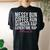 Mom Life Messy Bun Coffee Run Women's Oversized Comfort T-Shirt Back Print Black