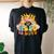 You Need Is Love Rainbow International Day Of Peace 60S 70S Women's Oversized Comfort T-shirt Back Print Black