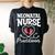 Neonatal Nurse Practitioner Nicu Nurses Rn Women's Oversized Comfort T-shirt Back Print Black