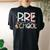 Preschool Dream Team Retro Back To School Teacher Student Women's Oversized Comfort T-shirt Back Print Black