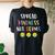 Spread Kindness Not Germs Choose Kindness And Be Kind Women's Oversized Comfort T-Shirt Back Print Black