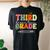 Third Grade Dream Team Teacher Appreciation Back To School Women's Oversized Comfort T-shirt Back Print Black