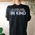 World Be Kind Transgender Trans Pride Transsexual Lgbt Women's Oversized Comfort T-Shirt Back Print Black