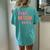 Best Mom Ever Womens Floral Women's Oversized Comfort T-Shirt Back Print Chalky Mint