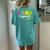 Cute Steam Teacher Girls Boys Team Steam Squad Women's Oversized Comfort T-shirt Back Print Chalky Mint