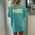 Flower Groovy And Read Books Be Kind Stay Weird 2023 Women's Oversized Comfort T-Shirt Back Print Chalky Mint