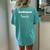 Girlfriend To Fiancée Marriage Engagement Cute Women's Oversized Comfort T-shirt Back Print Chalky Mint