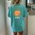 King Pumkin Spice Fall Matching For Family Women's Oversized Comfort T-shirt Back Print Chalky Mint