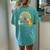 Groovy Cute Early Childhood Special Education Sped Ecse Crew Women's Oversized Comfort T-shirt Back Print Chalky Mint
