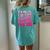 Its Me Hi I'm The Birthday Girl Its Me Birthday Party Girls Women's Oversized Comfort T-shirt Back Print Chalky Mint