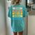 Kindness Promotion Message Be Kind Antibullying People Women's Oversized Comfort T-Shirt Back Print Chalky Mint