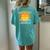 Math Teacher On Vacation Novelty Women's Oversized Comfort T-Shirt Back Print Chalky Mint
