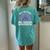 Rainbow You Matter 988 Suicide Prevention Awareness Ribbon Women's Oversized Comfort T-shirt Back Print Chalky Mint