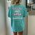 Relax Were All Crazy Its Not A Competition Flamingo Women's Oversized Comfort T-Shirt Back Print Chalky Mint