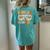 Schools Out For Summer Retro Last Day Of School Teacher Women's Oversized Comfort T-Shirt Back Print Chalky Mint
