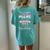 Im A Super Proud Mom Of An Awesome Prek 2023 Graduate Women's Oversized Comfort T-Shirt Back Print Chalky Mint