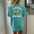 I Teach Future Super Heroes Teaching Mother Day Women's Oversized Comfort T-shirt Back Print Chalky Mint