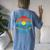 Pray For Maui Hawaii Wildflower Support Men Women Women's Oversized Comfort T-shirt Back Print Blue Jean