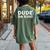 Dude Be Kind Choose Kindness Unity Day Anti Bullying Women's Oversized Comfort T-Shirt Back Print Moss