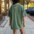 Be Kind To Yourself Saying Women's Oversized Comfort T-Shirt Back Print Moss