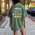 Spread Kindness Not Germs Choose Kindness And Be Kind Women's Oversized Comfort T-Shirt Back Print Moss