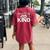 Choose To Be Kind Motivational Kindness Inspirational Women's Oversized Comfort T-Shirt Back Print Crimson