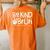 Unity Day Orange Anti Bullying Be Kind Bruh Kindness Women's Oversized Comfort T-Shirt Back Print Yam