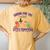 Caring For The Cutest Little Pumpkins Mother Baby Halloween Women's Oversized Comfort T-Shirt Back Print Mustard