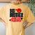 Cool Big Brother Aka Sister Protector Women's Oversized Comfort T-Shirt Back Print Mustard