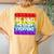 Be Kind Unity Day Inclusive Antibully Fidget Toy Pop Women's Oversized Comfort T-Shirt Back Print Mustard