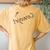 Reverse Cowgirl Adult Humor Halloween Costume T Women's Oversized Comfort T-Shirt Back Print Mustard