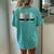 Crazy Cup Lady Viral Mom Life Stanley Women's Oversized Comfort T-Shirt Back Print Chalky Mint