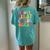 In My First Grade Era Women's Oversized Comfort T-Shirt Back Print Chalky Mint