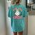 Groovy Boo Boo Crew Nurse Ghost Halloween Nurse Women's Oversized Comfort T-Shirt Back Print Chalky Mint