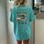 All I Need Today Is A Little Bit Of Quilting And Whole Jesus Women's Oversized Comfort T-Shirt Back Print Chalky Mint