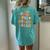 Nope Not A Today Satan Sarcasm Humor Bff Groovy Women's Oversized Comfort T-Shirt Back Print Chalky Mint