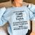 A Truly Great Middle School Teacher Is Hard To Find Gifts For Teacher Funny Gifts Women Oversized Sweatshirt Light Blue