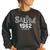 Vintage Salem 1692 They Missed One Halloween Outfit Family Women's Oversized Sweatshirt Black