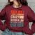 Back Off I Have A Crazy Sister In Law Funny Sisterinlaw Gifts For Sister Funny Gifts Women Oversized Sweatshirt Maroon