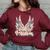 Fourth Of July Fourth Of July Freedom American Wings Freedom Funny Gifts Women Oversized Sweatshirt Maroon