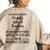 A Truly Great Middle School Teacher Is Hard To Find Gifts For Teacher Funny Gifts Women's Oversized Back Print Sweatshirt Sand