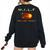 MILF Man I Love Fireball - 8 Bit Vintage Women's Oversized Sweatshirt Back Print Black