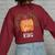 King Pumkin Spice Fall Matching For Family Women's Oversized Sweatshirt Back Print Maroon