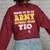 Proud To Be An Army National Guard Tio Military Uncle Women's Oversized Sweatshirt Back Print Maroon