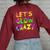 Retro Glow For Kids And Adults In Bright Colors 80 90 Women's Oversized Sweatshirt Back Print Maroon