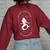 They Didn't Burn Witches They Burned Floral Women's Oversized Sweatshirt Back Print Maroon