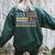 Retro Birmingham Area Code 205 Residents State Alabama Women's Oversized Sweatshirt Back Print Forest